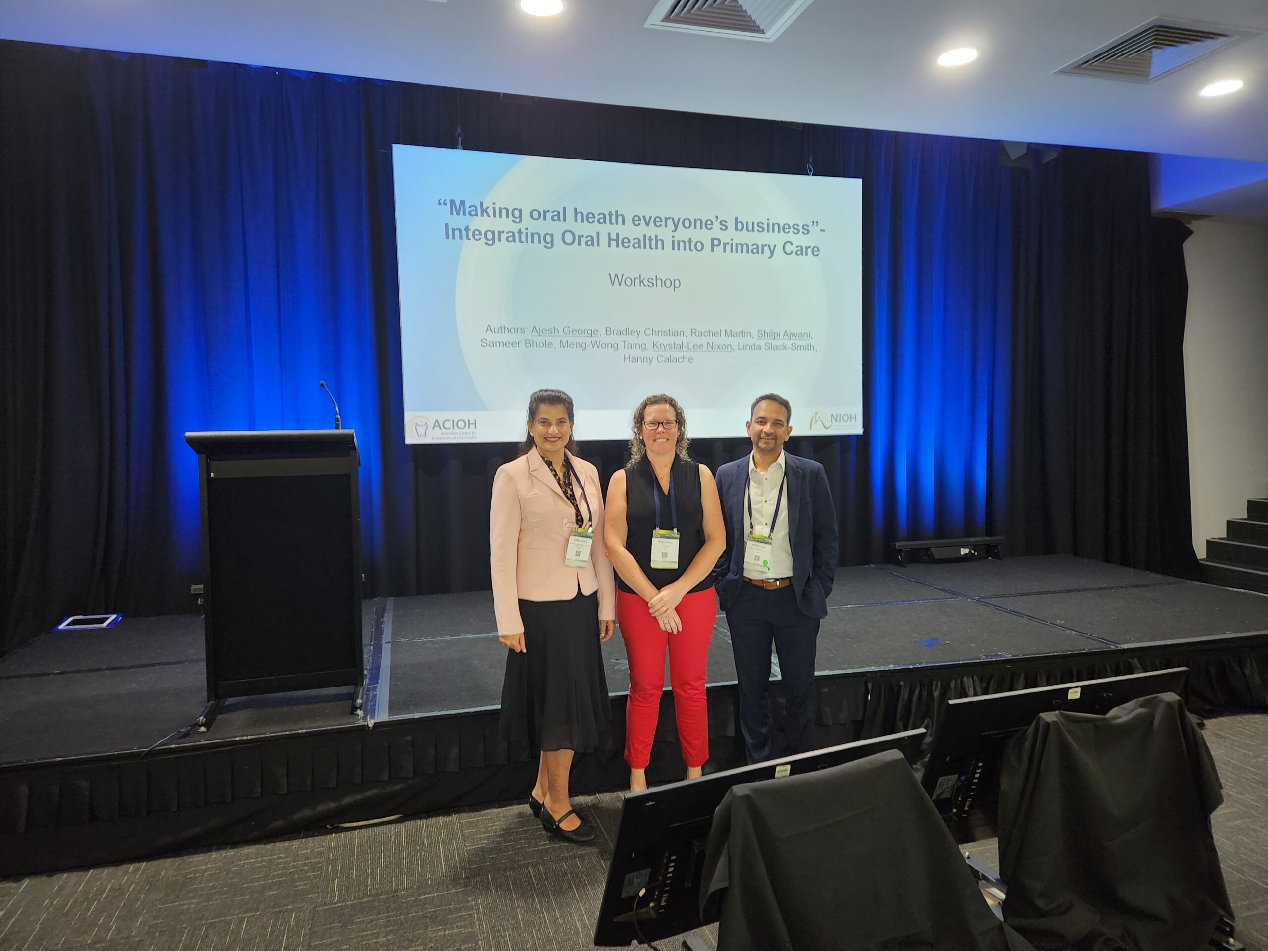 ACIOH Presents at Asia Pacific Conference on Integrated Care